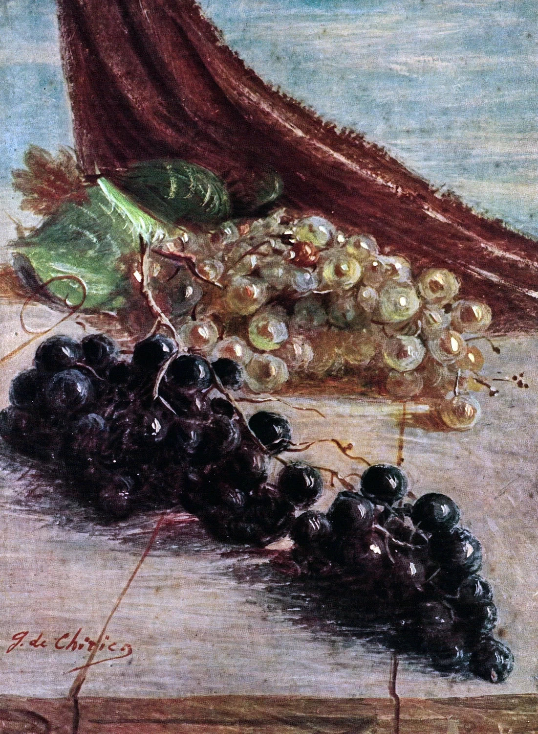 Giorgio De Chirico - Uva, 1924, ex collezione Pietro Feroldi